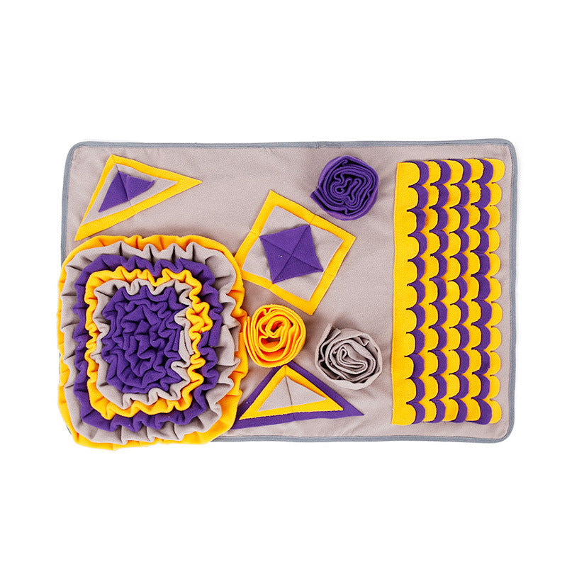 Snuffle Mat pour Chien - Tapis d'odorat interactif, Jeu éducatif pour Ralentir la Faim et Réduire l'Anxiété - La Tribu Poilue
