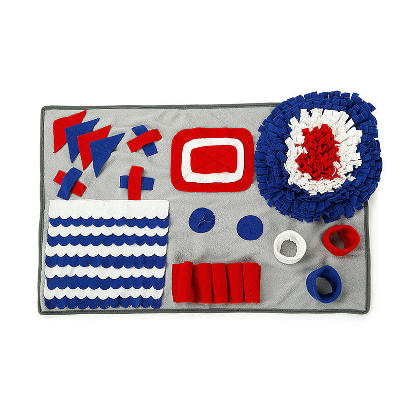 Snuffle Mat pour Chien - Tapis d'odorat interactif, Jeu éducatif pour Ralentir la Faim et Réduire l'Anxiété - La Tribu Poilue