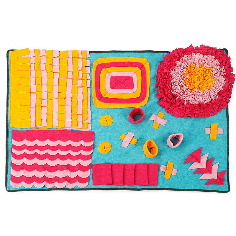 Snuffle Mat pour Chien - Tapis d'odorat interactif, Jeu éducatif pour Ralentir la Faim et Réduire l'Anxiété - La Tribu Poilue