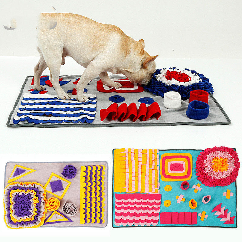 Snuffle Mat pour Chien - Tapis d'odorat interactif, Jeu éducatif pour Ralentir la Faim et Réduire l'Anxiété - La Tribu Poilue