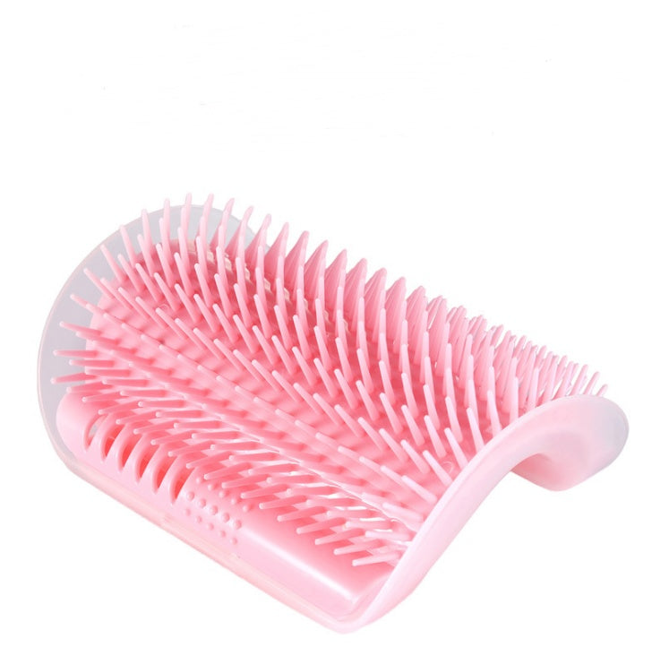 Brosse Murale Autonettoyante pour Chats – Massage & Élimination des Poils - La Tribu Poilue