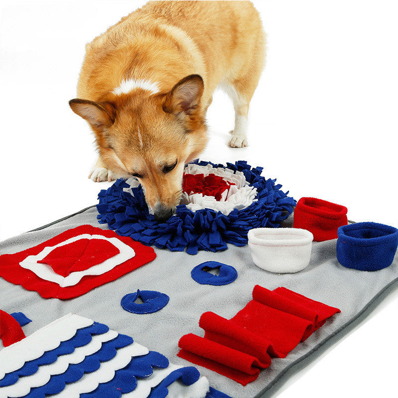 Snuffle Mat pour Chien - Tapis d'odorat interactif, Jeu éducatif pour Ralentir la Faim et Réduire l'Anxiété - La Tribu Poilue