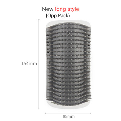 Brosse Murale Autonettoyante pour Chats – Massage & Élimination des Poils - La Tribu Poilue