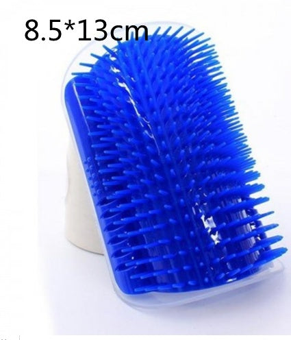 Brosse Murale Autonettoyante pour Chats – Massage & Élimination des Poils - La Tribu Poilue
