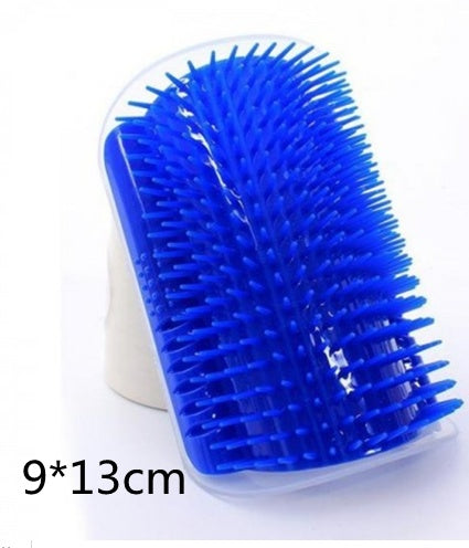 Brosse Murale Autonettoyante pour Chats – Massage & Élimination des Poils - La Tribu Poilue